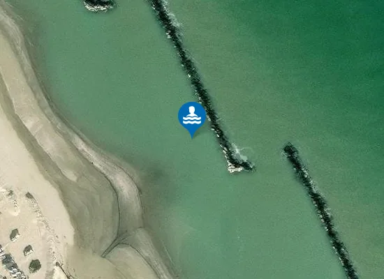 Satellite image of TORRE PEDRERA - BRANCONA