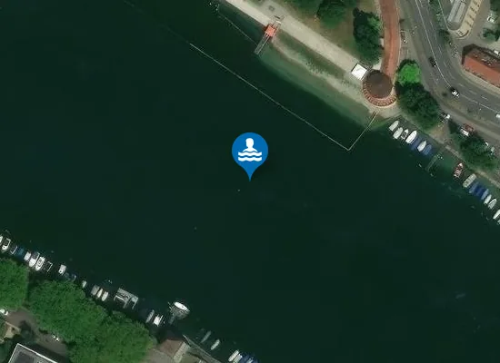 Satellite image of PETERSHAUSEN RHEINSTRANDBAD