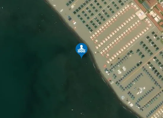 Satellite image of FORTE DEI MARMI - A NORD DEL PONTILE