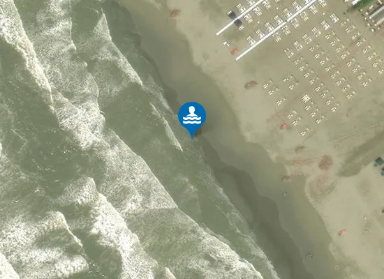 Satellite image of FORTE DEI MARMI SUD