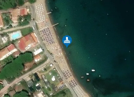 Satellite image of SPIAGGIA DI NAREGNO