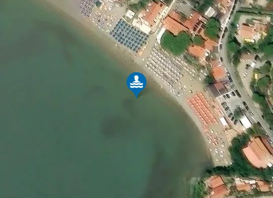 Satellite image of SPIAGGIA DI MORCONE