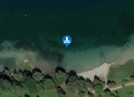 Satellite image of DETTINGEN STRANDBAD WALLHAUSEN