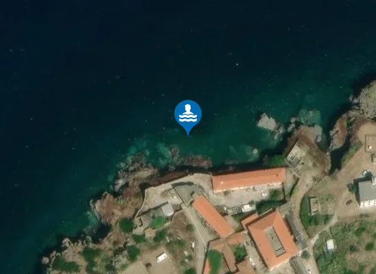 Satellite image of SCARICO DEPURATORE CAPRAIA