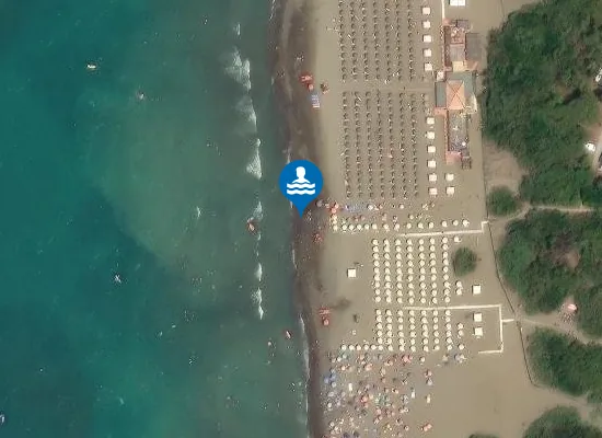 Satellite image of FORTE DI CASTAGNETO SUD