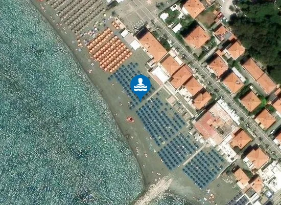 Satellite image of MARINA DI CECINA NORD