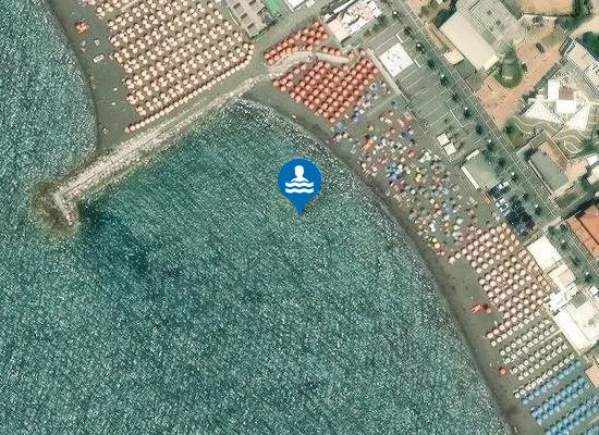 Satellite image of MARINA DI CECINA CENTRO