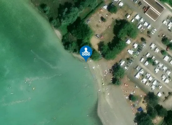 Satellite image of MARKELFINGEN CAMPING UBADEPLATZ