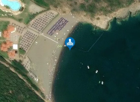 Satellite image of LOC. SPIAGGIA DI ORTANO