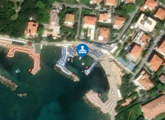 Satellite image of CASTIGLIONCELLO - PORTO VECCHIO