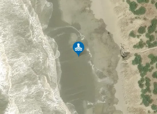 Satellite image of NORD FOCE SERCHIO