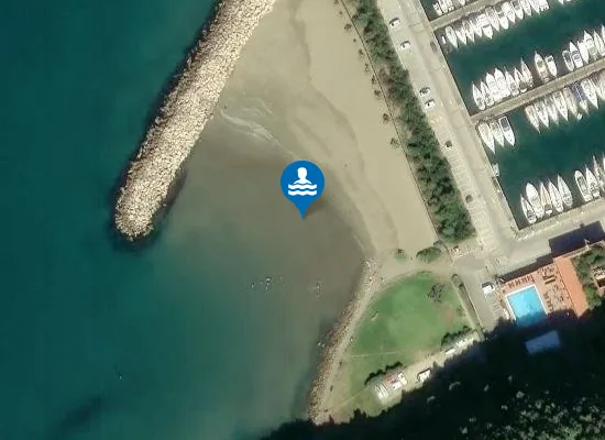 Satellite image of PUNTA ALA SUD