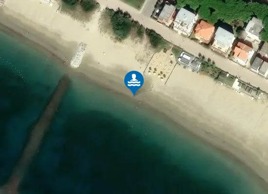 Satellite image of FOLLONICA - LUNGOMARE ITALIA NORD