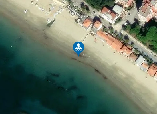 Satellite image of FOLLONICA - LUNGOMARE ITALIA CENTRO