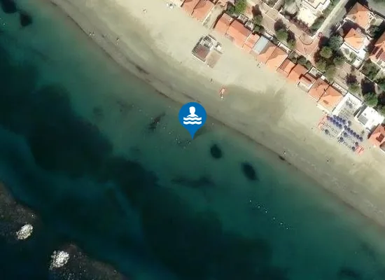 Satellite image of FOLLONICA - LUNGOMARE ITALIA SUD