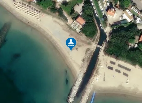 Satellite image of OVEST FOCE CERVIA