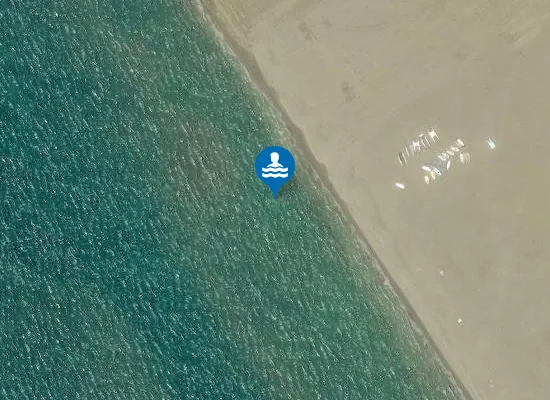 Satellite image of LATO SUD FOCE S.ROCCO