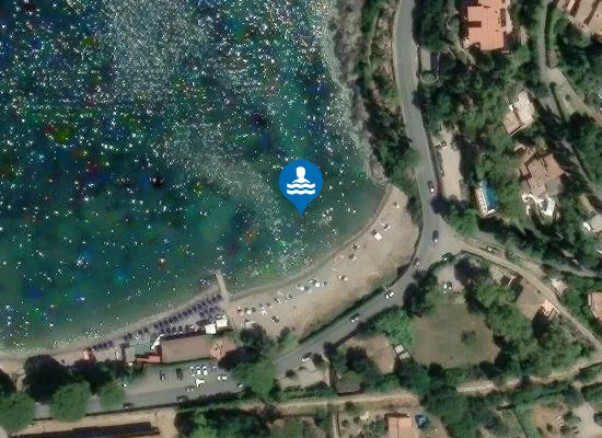 Satellite image of PORTO S.STEFANO - SPIAGGIA LA SODA