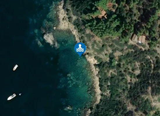 Satellite image of ARGENTARIO - ISOLA ROSSA