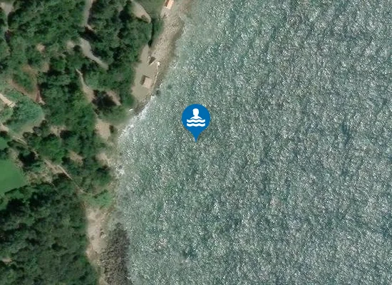 Satellite image of PORTO ERCOLE - SPIAGGETTE ACQUA DOLCE