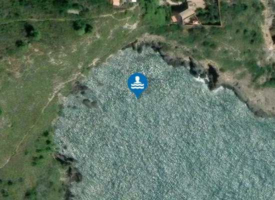 Satellite image of PORTO ERCOLE - CALA S.CATERINA