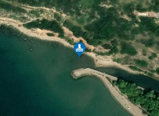 Satellite image of LATO NORD FOCE FIUME OSA