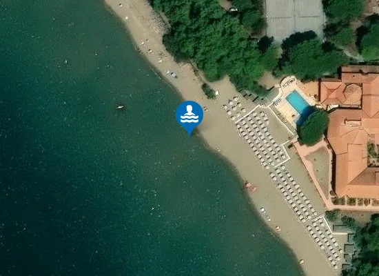 Satellite image of LATO SUD FOCE FIUME OSA