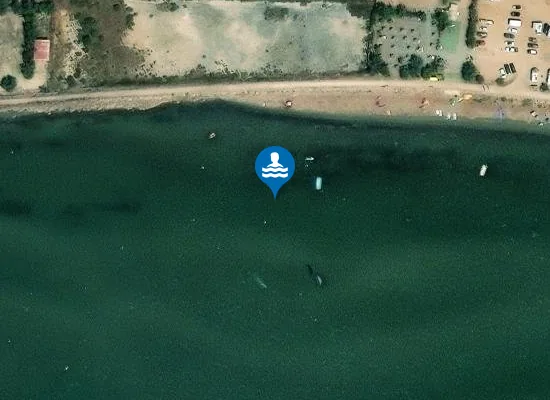 Satellite image of TALAMONE - TRALICCIO ENEL