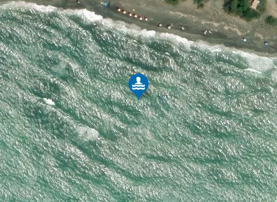 Satellite image of SPIAGGIA DELLA TAGLIATA