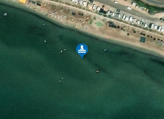 Satellite image of TALAMONE - SPIAGGIA FERTILIA