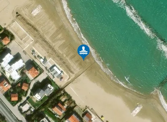 Satellite image of TORRETTE - SOTTOPASSO RIO MARSIGLIANO