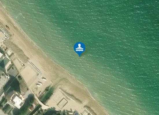 Satellite image of PONTE SASSO CASELLO FF.SS.