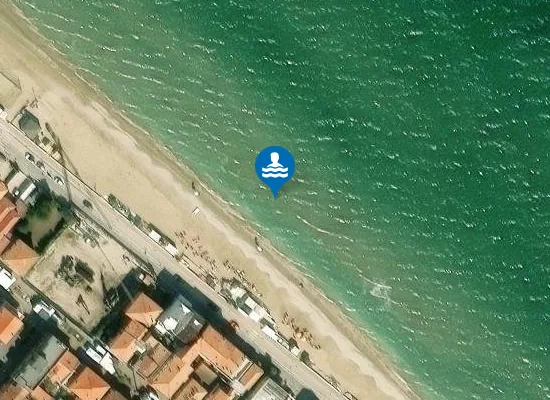 Satellite image of VIALE COLOMBO N. 10