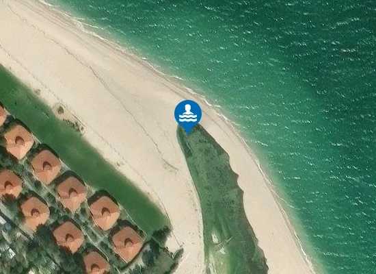 Satellite image of 150 M NORD ASSE FOCE FIUME CESANO