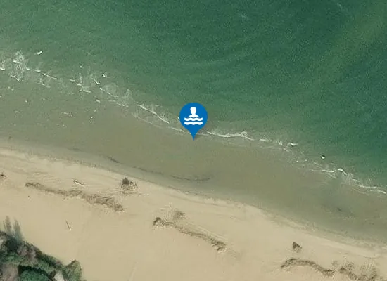 Satellite image of 50 M SUD TRATTO A MARE VIALE VARSAVIA