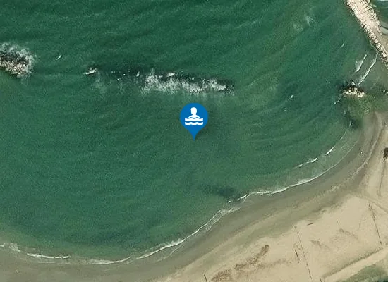 Satellite image of VIALE BERNA