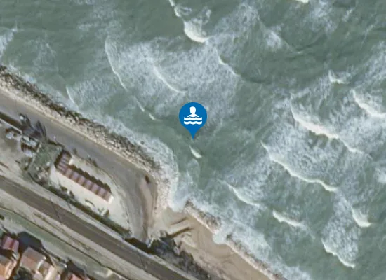 Satellite image of CONFINE FALCONARA (FOSSO AVENA)