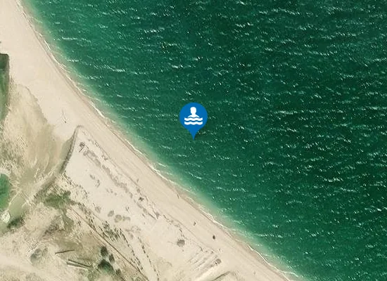 Satellite image of A 100 M ASSE FOCE FIUME CESANO