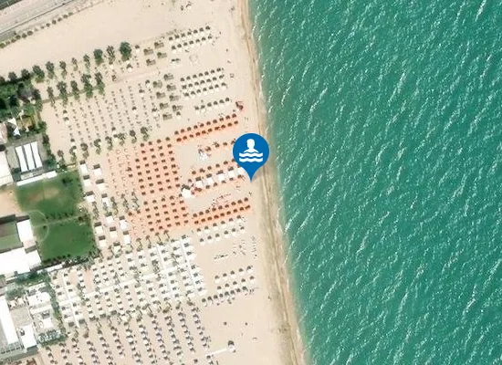 Satellite image of 100 M NORD DIREZIONE MOSTRA DELLA CALZATURA