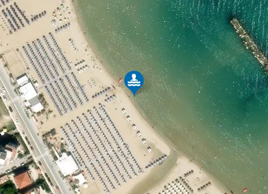 Satellite image of IN DIREZIONE FOSSO MARANELLO