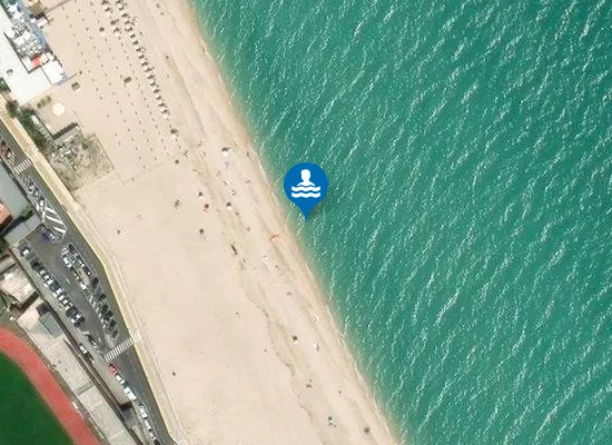 Satellite image of 400 M NORD FOCE FIUME CHIENTI