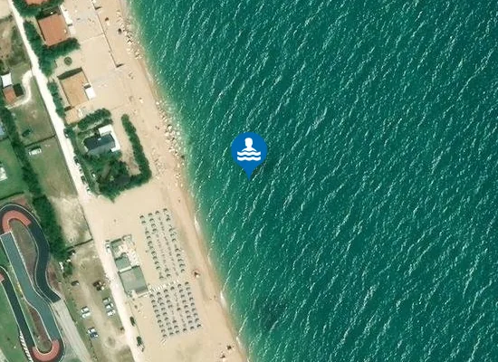 Satellite image of 500 M SUD FOCE FIUME MUSONE