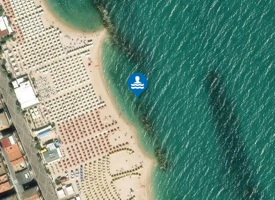 Satellite image of VIA LEPANTO N. CIVICO 140