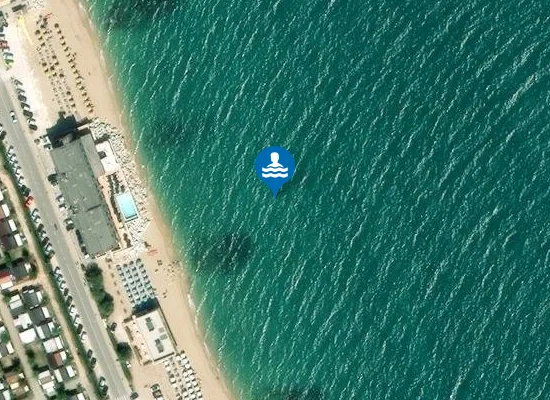 Satellite image of 100 M SUD STRADA PROVINCIALE SORBELLI