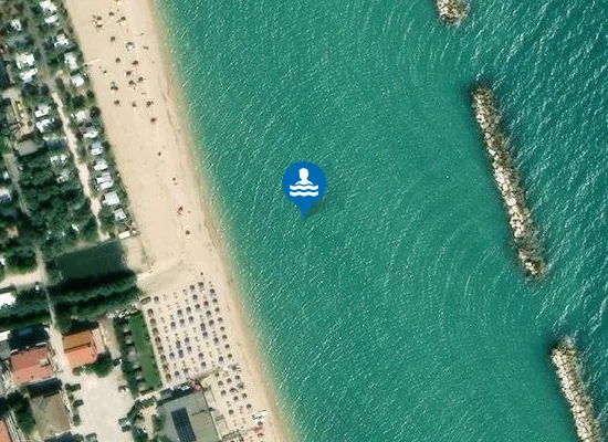 Satellite image of IN DIREZIONE FOSSO ACQUAROLO