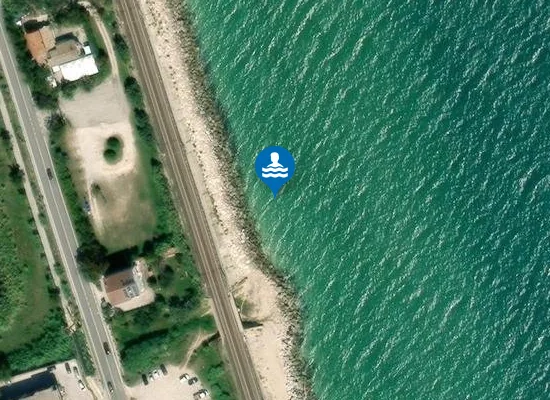 Satellite image of IN DIREZIONE FOSSO ACQUABONA
