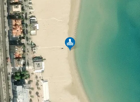 Satellite image of 1500 M NORD FOCE TESINO