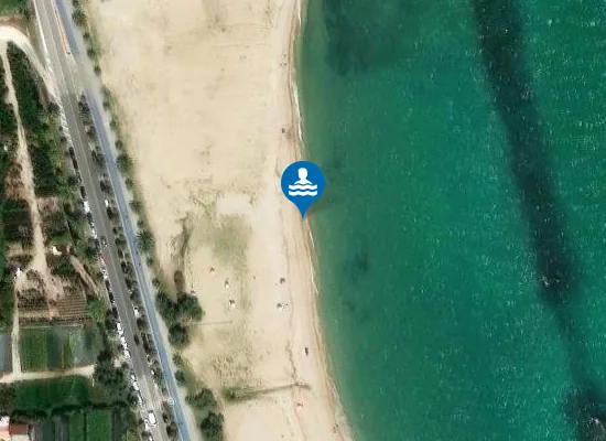 Satellite image of 150 M SUD FOCE TESINO