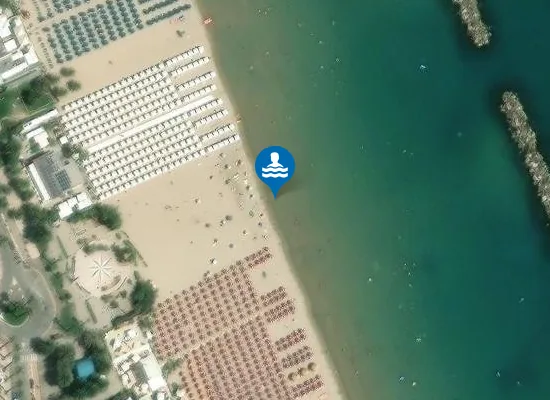 Satellite image of DAVANTI ROTONDA PORTO D'ASCOLI
