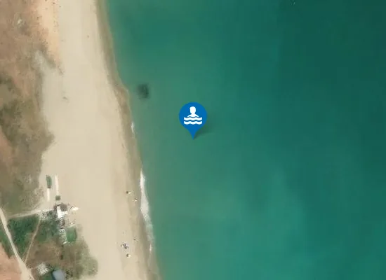 Satellite image of 100 M NORD CANALE BONIFICA SURGELA